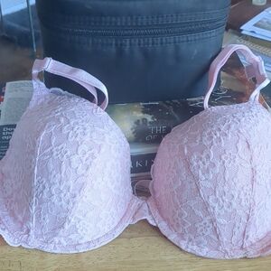 Victoria's Secret Light Pink Demi Lace Bra